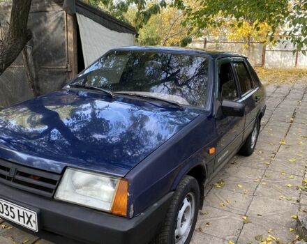 Синій ВАЗ 21099, об'ємом двигуна 1.6 л та пробігом 3 тис. км за 1325 $, фото 1 на Automoto.ua