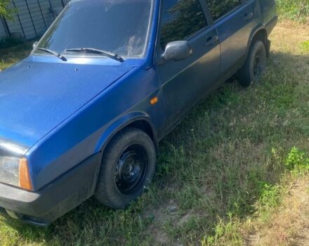Синий ВАЗ 21099, объемом двигателя 1.6 л и пробегом 240 тыс. км за 1700 $, фото 3 на Automoto.ua