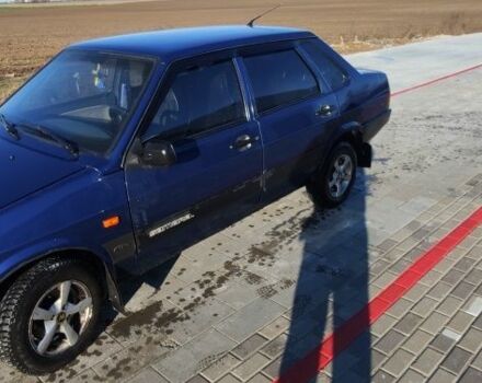 Синий ВАЗ 21099, объемом двигателя 1.6 л и пробегом 260 тыс. км за 1200 $, фото 3 на Automoto.ua