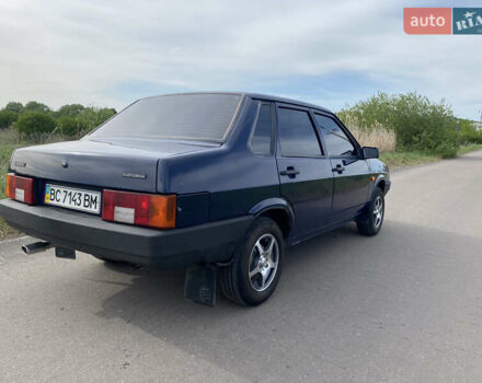 Синий ВАЗ 21099, объемом двигателя 1.6 л и пробегом 108 тыс. км за 2900 $, фото 2 на Automoto.ua