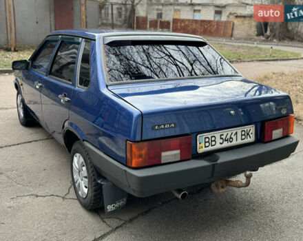 Синий ВАЗ 21099, объемом двигателя 1.6 л и пробегом 148 тыс. км за 2200 $, фото 3 на Automoto.ua
