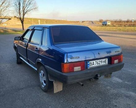 Синий ВАЗ 21099, объемом двигателя 1.5 л и пробегом 200 тыс. км за 2700 $, фото 2 на Automoto.ua