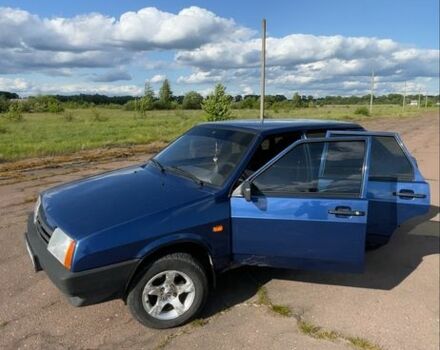 Синий ВАЗ 21099, объемом двигателя 1.6 л и пробегом 135 тыс. км за 2600 $, фото 7 на Automoto.ua