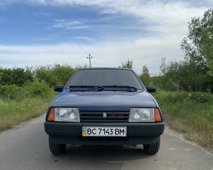 Синий ВАЗ 21099, объемом двигателя 1.6 л и пробегом 108 тыс. км за 2900 $, фото 7 на Automoto.ua