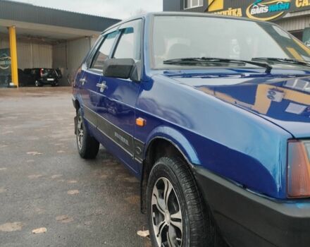 Синий ВАЗ 21099, объемом двигателя 1.6 л и пробегом 159 тыс. км за 2200 $, фото 1 на Automoto.ua