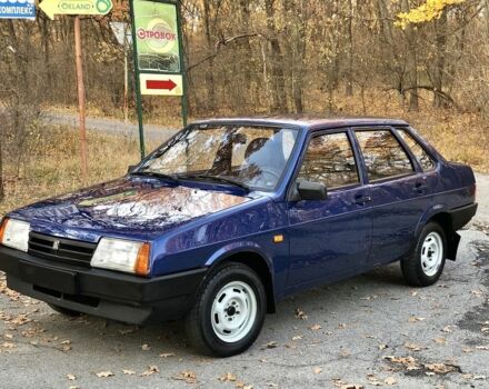 Синий ВАЗ 21099, объемом двигателя 1.6 л и пробегом 51 тыс. км за 3650 $, фото 1 на Automoto.ua