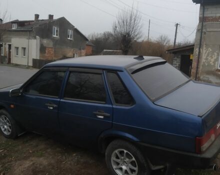 Синій ВАЗ 21099, об'ємом двигуна 1.6 л та пробігом 190 тис. км за 2500 $, фото 3 на Automoto.ua