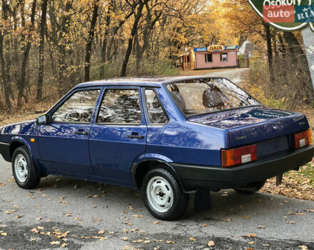 Синій ВАЗ 21099, об'ємом двигуна 1.6 л та пробігом 51 тис. км за 3650 $, фото 3 на Automoto.ua