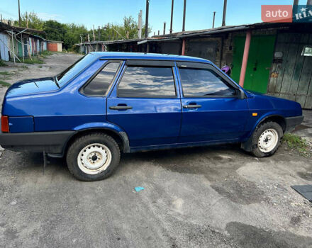 Синий ВАЗ 21099, объемом двигателя 1.6 л и пробегом 71 тыс. км за 3984 $, фото 5 на Automoto.ua