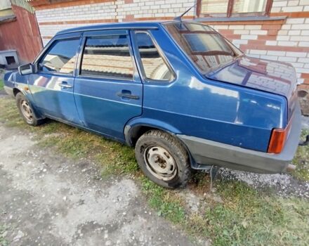 Синій ВАЗ 21099, об'ємом двигуна 1.6 л та пробігом 153 тис. км за 1942 $, фото 4 на Automoto.ua