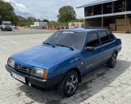Синий ВАЗ 21099, объемом двигателя 1.6 л и пробегом 196 тыс. км за 2800 $, фото 8 на Automoto.ua
