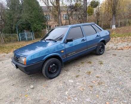 Синий ВАЗ 21099, объемом двигателя 1.6 л и пробегом 200 тыс. км за 2650 $, фото 8 на Automoto.ua