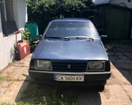 Синий ВАЗ 21099, объемом двигателя 1 л и пробегом 1 тыс. км за 1850 $, фото 2 на Automoto.ua