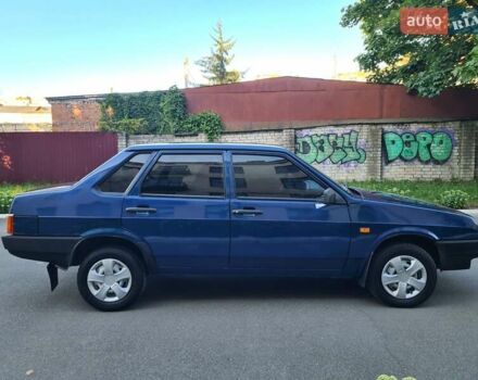 Синій ВАЗ 21099, об'ємом двигуна 1.6 л та пробігом 224 тис. км за 2900 $, фото 3 на Automoto.ua