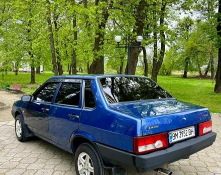 Синий ВАЗ 21099, объемом двигателя 1.6 л и пробегом 220 тыс. км за 1450 $, фото 2 на Automoto.ua