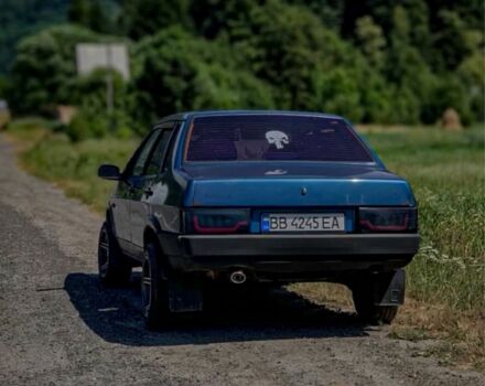 Синий ВАЗ 21099, объемом двигателя 1.6 л и пробегом 228 тыс. км за 1500 $, фото 1 на Automoto.ua