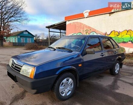 Синий ВАЗ 21099, объемом двигателя 1.6 л и пробегом 224 тыс. км за 2850 $, фото 8 на Automoto.ua