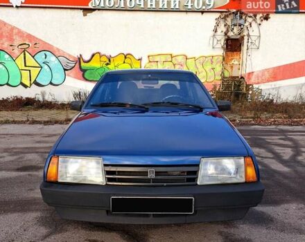 Синий ВАЗ 21099, объемом двигателя 1.6 л и пробегом 224 тыс. км за 2850 $, фото 2 на Automoto.ua