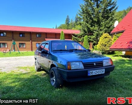 Синий ВАЗ 21099, объемом двигателя 1.6 л и пробегом 230 тыс. км за 1649 $, фото 3 на Automoto.ua