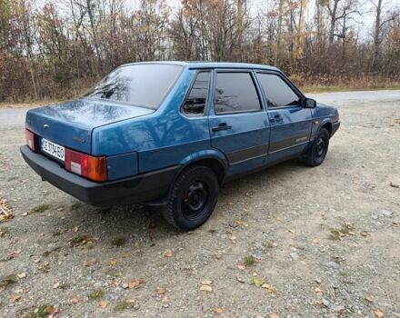 Синий ВАЗ 21099, объемом двигателя 1.6 л и пробегом 200 тыс. км за 2650 $, фото 5 на Automoto.ua