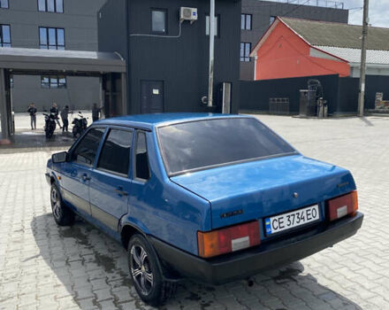 Синий ВАЗ 21099, объемом двигателя 1.6 л и пробегом 196 тыс. км за 2800 $, фото 6 на Automoto.ua