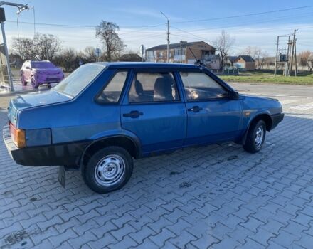 Синий ВАЗ 21099, объемом двигателя 1.6 л и пробегом 180 тыс. км за 1450 $, фото 3 на Automoto.ua