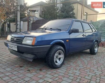 Синий ВАЗ 21099, объемом двигателя 1.6 л и пробегом 193 тыс. км за 2300 $, фото 6 на Automoto.ua