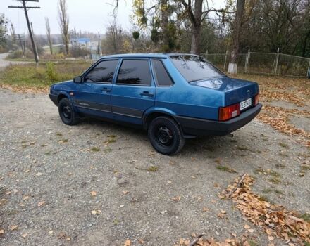 Синий ВАЗ 21099, объемом двигателя 1.6 л и пробегом 200 тыс. км за 2650 $, фото 18 на Automoto.ua