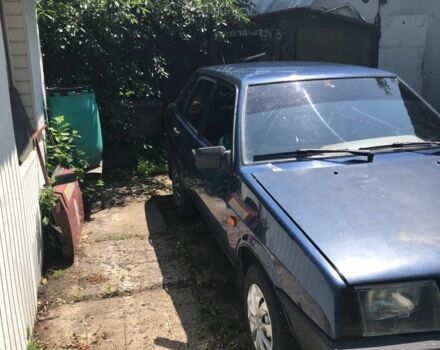 Синий ВАЗ 21099, объемом двигателя 1 л и пробегом 1 тыс. км за 1850 $, фото 3 на Automoto.ua