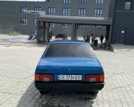 Синий ВАЗ 21099, объемом двигателя 1.6 л и пробегом 196 тыс. км за 2800 $, фото 5 на Automoto.ua