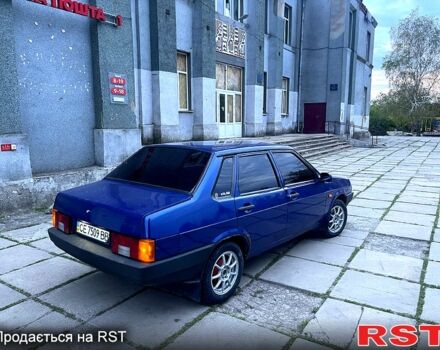Синій ВАЗ 21099, об'ємом двигуна 1.6 л та пробігом 130 тис. км за 2150 $, фото 3 на Automoto.ua