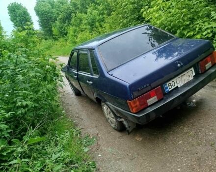 Синий ВАЗ 21099, объемом двигателя 1.5 л и пробегом 134 тыс. км за 900 $, фото 1 на Automoto.ua