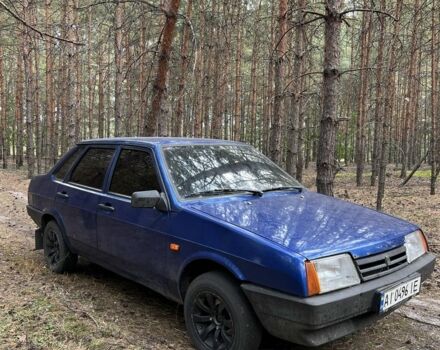 Синий ВАЗ 21099, объемом двигателя 1.5 л и пробегом 340 тыс. км за 50000 $, фото 2 на Automoto.ua