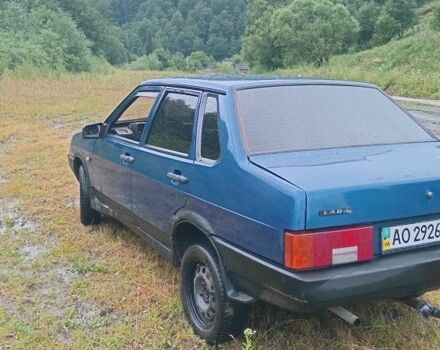 Синий ВАЗ 21099, объемом двигателя 1.5 л и пробегом 2 тыс. км за 950 $, фото 3 на Automoto.ua