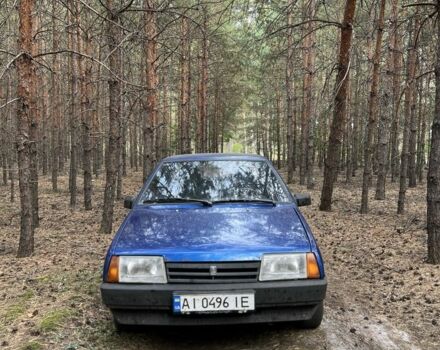 Синий ВАЗ 21099, объемом двигателя 1.5 л и пробегом 340 тыс. км за 50000 $, фото 1 на Automoto.ua