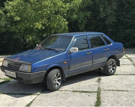 Синій ВАЗ 21099, об'ємом двигуна 1.5 л та пробігом 80 тис. км за 1400 $, фото 2 на Automoto.ua