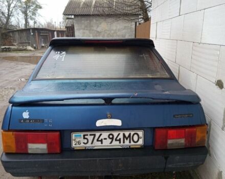 Синий ВАЗ 21099, объемом двигателя 0 л и пробегом 3 тыс. км за 427 $, фото 1 на Automoto.ua