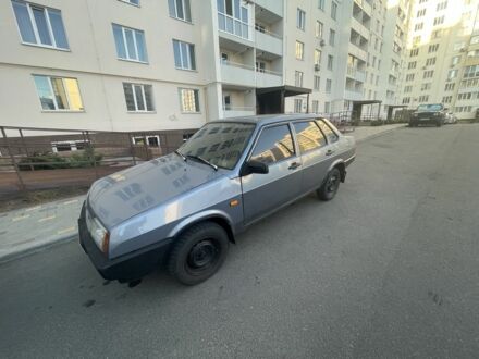 Синий ВАЗ 21099, объемом двигателя 1.5 л и пробегом 180 тыс. км за 1300 $, фото 1 на Automoto.ua