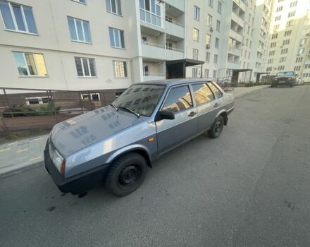 Синий ВАЗ 21099, объемом двигателя 1.5 л и пробегом 180 тыс. км за 1300 $, фото 1 на Automoto.ua