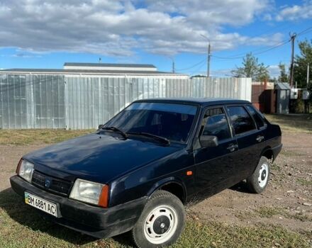 Синий ВАЗ 21099, объемом двигателя 1.5 л и пробегом 120 тыс. км за 731 $, фото 1 на Automoto.ua
