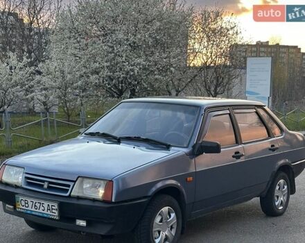 Синий ВАЗ 21099, объемом двигателя 1.5 л и пробегом 100 тыс. км за 1500 $, фото 1 на Automoto.ua