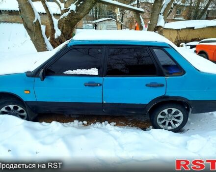 Синій ВАЗ 21099, об'ємом двигуна 1.5 л та пробігом 0 тис. км за 1300 $, фото 1 на Automoto.ua