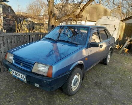Синій ВАЗ 21099, об'ємом двигуна 1.5 л та пробігом 260 тис. км за 1000 $, фото 1 на Automoto.ua