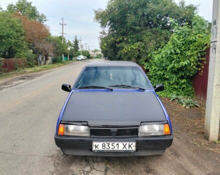Синий ВАЗ 21099, объемом двигателя 1.5 л и пробегом 247 тыс. км за 649 $, фото 1 на Automoto.ua