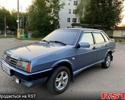 Синий ВАЗ 21099, объемом двигателя 1.3 л и пробегом 0 тыс. км за 1650 $, фото 1 на Automoto.ua