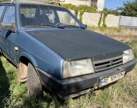 Синий ВАЗ 21099, объемом двигателя 1.5 л и пробегом 1 тыс. км за 1400 $, фото 1 на Automoto.ua