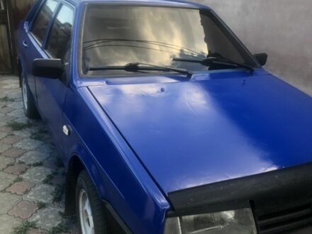 ВАЗ 21099 1993 у Доброполье на Automoto.ua Синій ВАЗ 21099, об'ємом двигуна 8 л та пробігом 50 тис. км за 1087 $, фото 1 на Automoto.ua