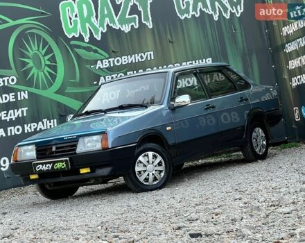 Синий ВАЗ 21099, объемом двигателя 1.5 л и пробегом 84 тыс. км за 1100 $, фото 1 на Automoto.ua