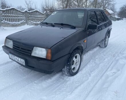 Синий ВАЗ 21099, объемом двигателя 1.5 л и пробегом 250 тыс. км за 700 $, фото 1 на Automoto.ua