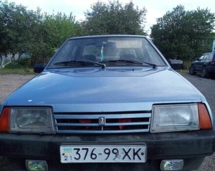 Синий ВАЗ 21099, объемом двигателя 1.3 л и пробегом 114 тыс. км за 750 $, фото 1 на Automoto.ua